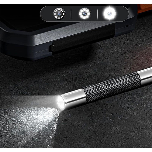 Боросокоп із камерою 5,5мм., із шарнірним зондом 1м. кутом повороту 180° TESLONG TD450S 5,5 мм