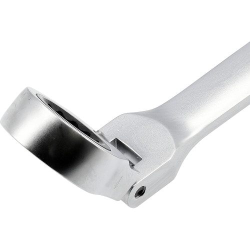 Набор ключей накидных удлинённых с трещоткой и шарниром 8-19 мм YATO YT-50390 (Cr-V, 90T)