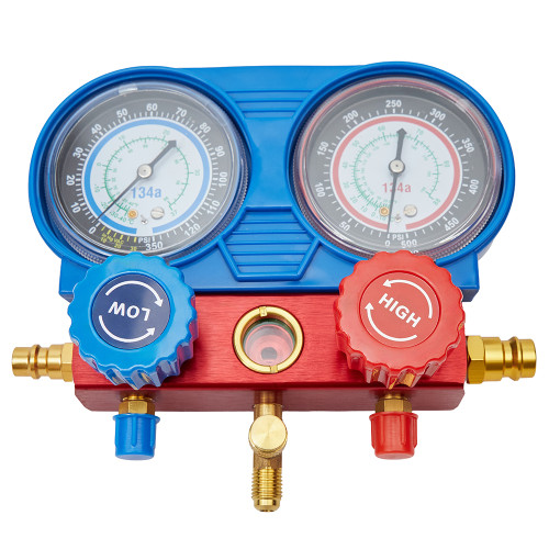 Манометричний блок для заправки автокондиціонера R134a / R12 / R22 / R502 Alloid ZK-1011