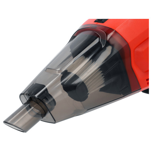 Пылесос аккумуляторный YATO 18 В Li-Ion 4 Ач, 150 Вт, HEPA, 2 удлинителя и насадки YT-85682