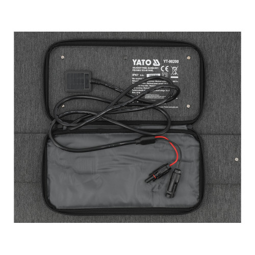 Сонячна панель розкладна 4 в 1 YATO 100 Вт YT-98200