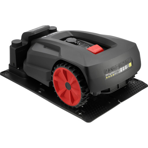 Газонокосарка робот акумуляторна YATO Li-Ion 20 В 2 А·год, площа до 500 м², ширина покосу 18 см, висота 20-60 мм YT-852091