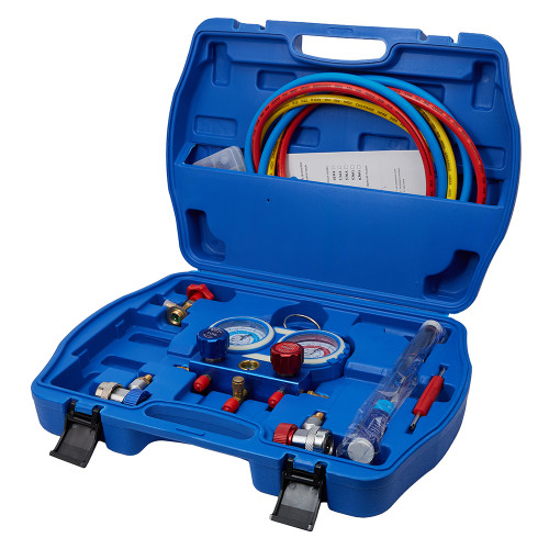 Манометрический коллектор для заправки автокондиционеров R-134A ALLOID ZK-8899