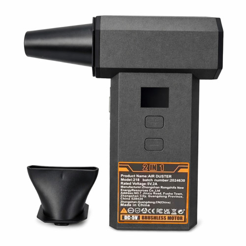 Потужний міні-турбовентилятор акумуляторний 8000 mAh 2200W з функцією всмоктування , 140 000 об/хв, VQ1982390