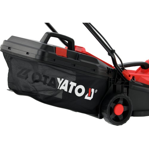 Газонокосилка электрическая YATO YT-851990 1300 Вт, 330 мм, травосборник 30 л