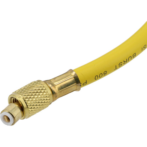 Манометр для контроля герметичности систем кондиционирования YATO, шланг 200 мм, Ø 80 мм, подключение G1/4 YT-24794