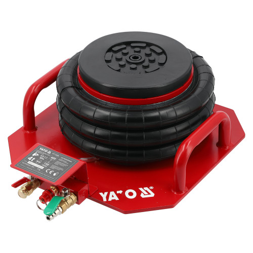 Домкрат пневматичний компактний 4 т 150-400 мм YATO YT-17229