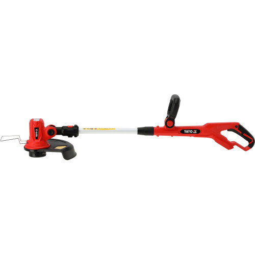 Тример акумуляторний YATO Li-Ion 18 В, ширина покосу 25/35 см, волосінь Ø1.6 мм, без акумулятора YT-85020