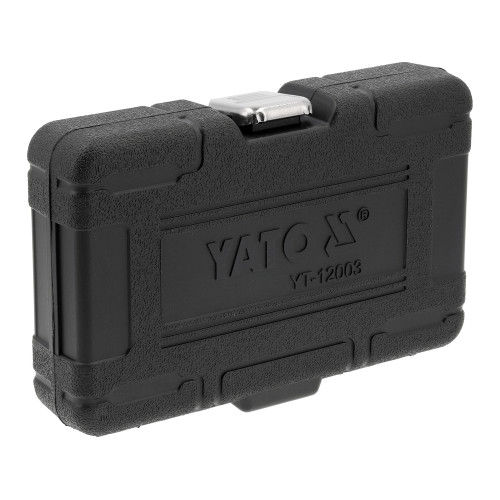 Торцевые головки для датчика температуры выхлопных газов EGT YATO, квадрат 3/8", M13, M14, M17 мм, Cr-V, 6 ед. YT-12003