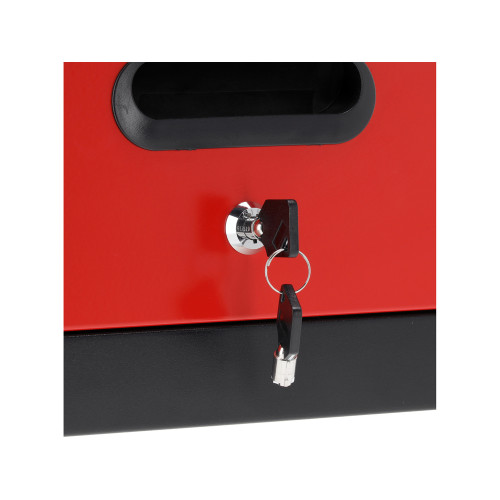 Шкаф настенный для мастерской YATO 1320 x 305 x 510 мм, 1 дверь, 2 ключа YT-089352