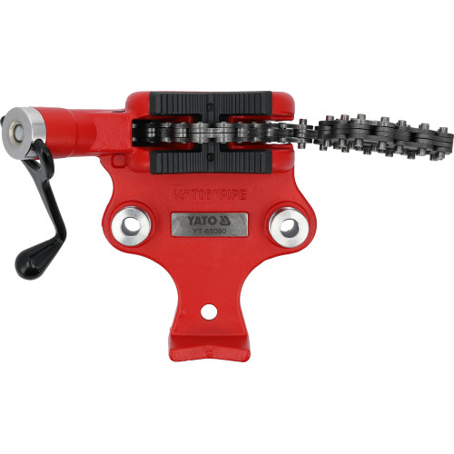 Тиски цепные настольные YATO для деталей 1/4" - 6" из чугуна YT-65090