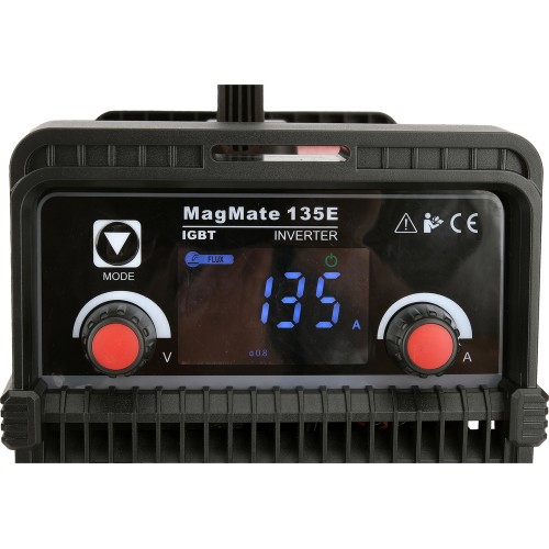 Сварочный аппарат инверторный MIG-FLUX/MMA/TIG Lift 30–125 А, 230 В YATO MagMate 135E YT-81400
