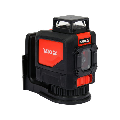 Нивелир лазерный самонивелирующийся YATO YT-30435, 5 зелёных лучей, вертикальные и горизонтальные линии