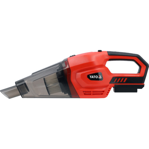 Пылесос аккумуляторный YATO 18 В Li-Ion, 150 Вт, HEPA, 2 удлинителя, без АКБ YT-85683