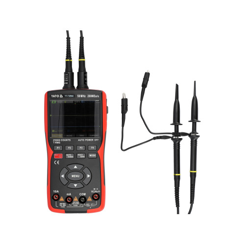 Мультиметр цифровой с функцией осциллографа YATO YT-730944
