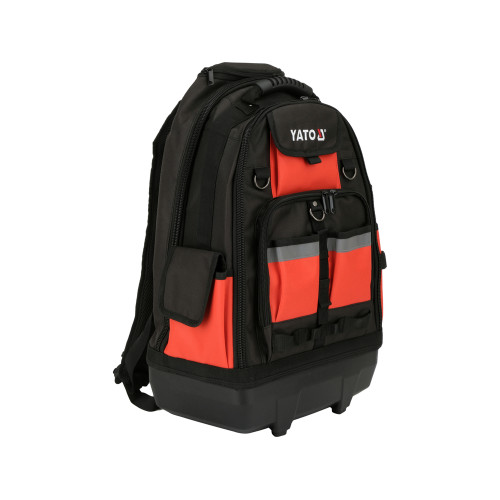 Рюкзак для инструментов YATO на колесах 370x230x570 мм, 48 л с телескопической ручкой YT-74288