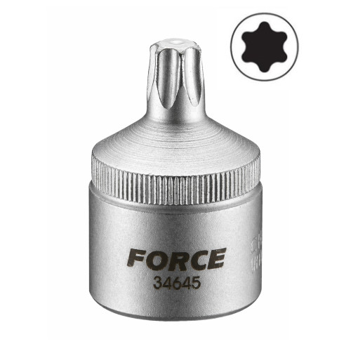 Головка-біта TORX T60, привід 1/2", L=40 мм FORCE 34660
