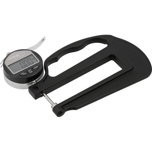 Толщиномер электронный 0–12,7 мм, ±0,001 мм YATO YT-72322