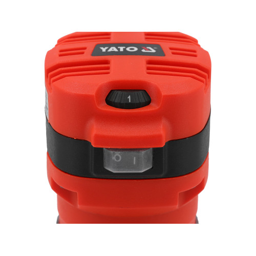 Фрезер ручной YATO по кромке деревянных плит 850 Вт, цанга 6/8 мм, ход 40 мм YT-82389