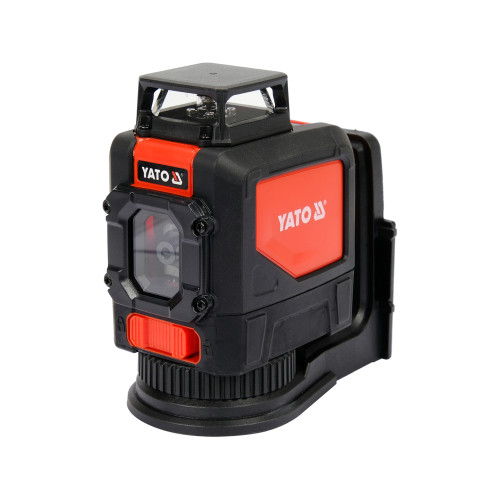Нивелир лазерный самонивелирующийся YATO YT-30440, 5 зелёных лучей, 30 м, с комплектом аксессуаров