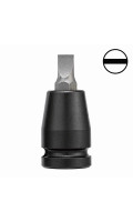 Головка-бита шлицевая 1/2" (SL) ударная 12 мм, L=55 мм FORCE 2435512 F
