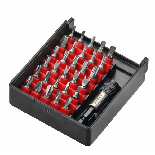 Набор бит 1/4" антивандальных с держателем, 31 предмет FORCE 2315