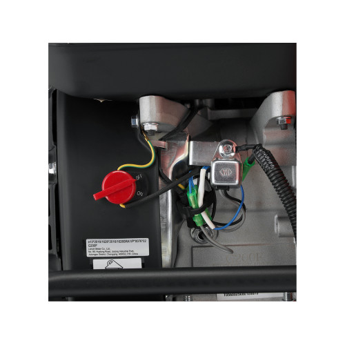 Измельчитель веток бензиновый YATO 4,1 кВт, двигатель 196 см3, для веток до Ø 50 мм, бак 3,6 л, контейнер 64 л YT-86150