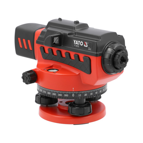 Нівелір оптичний авто-налаш YATO об`єктив Ø= 38мм, кратніс- 32Х, раді дії- 0,5-50 м, точніс- 1мм/30м