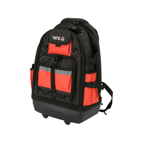 Рюкзак для инструментов YATO на колесах 370x230x570 мм, 48 л с телескопической ручкой YT-74288