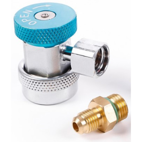 Муфта з вентилем низького тиску A/C R134a ZENGO QC-L