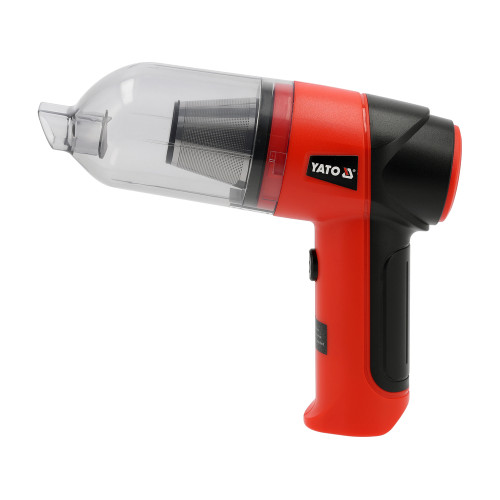 Порохотяг акумуляторний YATO Li-Ion 7,4 В 2 Аг, 70 Вт, HEPA, з подовжувачем і насадками YT-85687