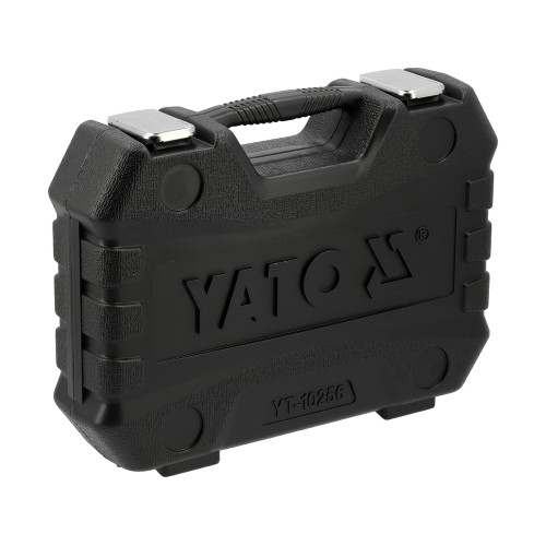 Набор ударных торцевых головок YATO 1/2" короткие и длинные, 20 предметов YT-10256