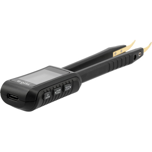 Мультиметр з пінцетом YATO цифровий для вимірювання електричних параметрів YT-73074