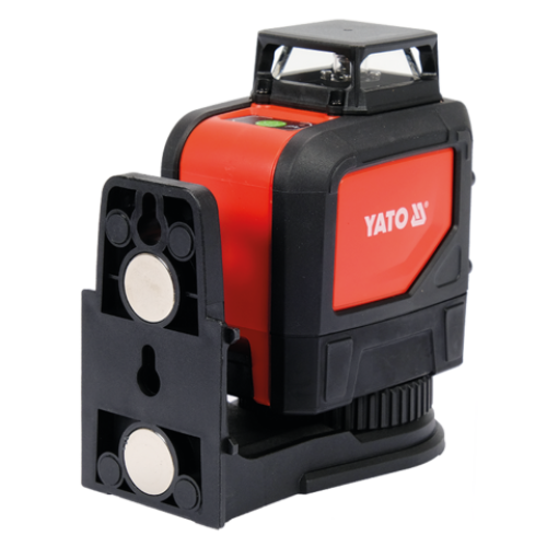 Нивелир лазерный самонивелирующийся YATO YT-30435, 5 зелёных лучей, вертикальные и горизонтальные линии
