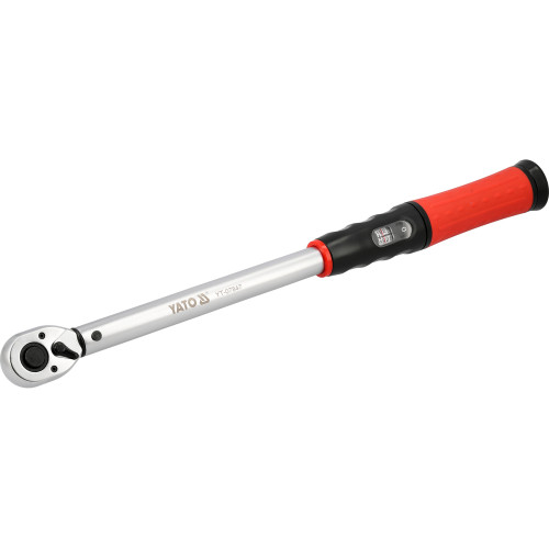Ключ динамометричний для колісних болтів YATO YT-07847 1/2", F=40-220 Нм, L=515 мм, набір 4 ел з головками