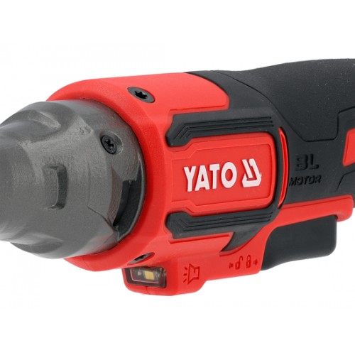 Тріскачка акумуляторна YATO Li-Ion 18 В, квадрат 1/2", 110 Нм, L=370 мм (без АКБ) YT-828033