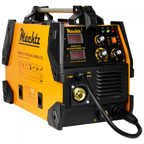 Сварочный полуавтомат Mächtz MWM-515 MIG/MAG/MMA/TIG, 8100 Вт, 30-200 А, проволока 0.6-1.2 мм