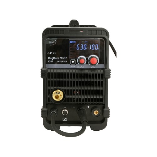 Сварочный аппарат инверторный MIG/MAG/FLUX 30–200 А, MMA/TIG Lift, 230 В YATO MagMate 205SP YT-81401