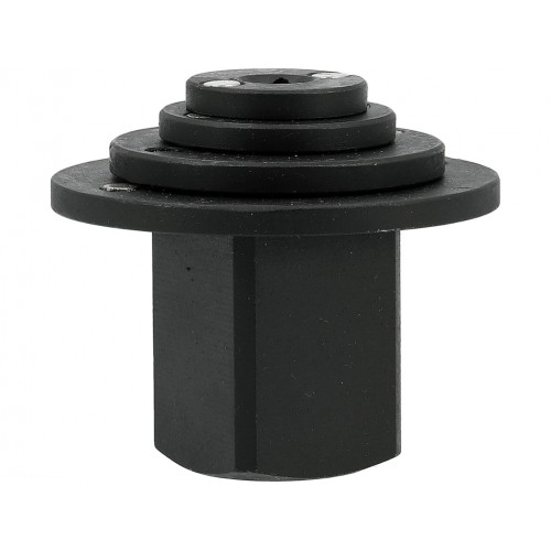 Набор коротких ударных переходников 1/4"-1", CrMo, 4 шт. YATO YT-10673