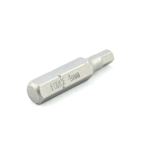 Бита 1/4" L-30мм. шестигранная HEX 2 мм. FORCE 1242503 F