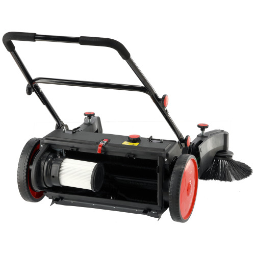 Ручная подметальная машина YATO YT-17412, ширина 95 см, контейнер 45 л