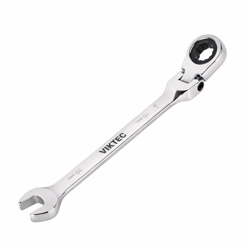 Ключи рожково-накидные шарнирные с трещоткой VIKTEC VT14125-08 Series