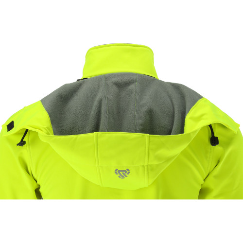 Куртка SOFTSHELL светоотражающая YATO размер 2XL; 3 кармана рост- 184-188 см 100%- полиэстер