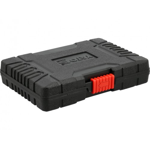 Набір торцевих головок з розрізом 10-22 мм, 1/4", 3/8", 1/2", CrV, 9 шт. YATO YT-17507