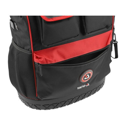 Рюкзак для инструментов YATO с 2 плечевыми ремнями, 385x200x485 мм, водостойкий YT-74285