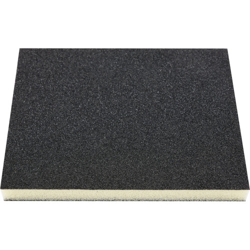 Губка шлифовальная VOREL P180 124×98×12 мм, 2-сторонняя (07916)