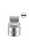 Головка-бита 1/2" шлицевая цельная 19 мм, L=38 мм FORCE 34319 F