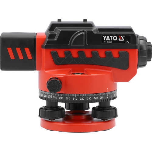 Нівелір оптичний авто-налаш YATO об`єктив Ø= 38мм, кратніс- 32Х, раді дії- 0,5-50 м, точніс- 1мм/30м