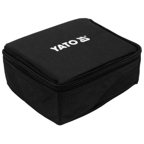 Нивелир лазерный самонивелирующийся YATO YT-30435, 5 зелёных лучей, вертикальные и горизонтальные линии