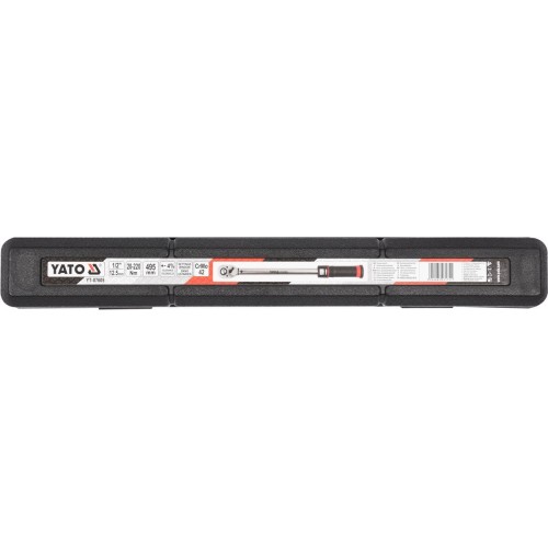 Ключ динамометричний 1/2" 20-220Nm YATO YT-07605